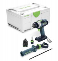 Festool 577224 Cordless Percussion Drill QUADRIVE TPC 18/4 I-Basic & SYS3 M 187 Case £249.00